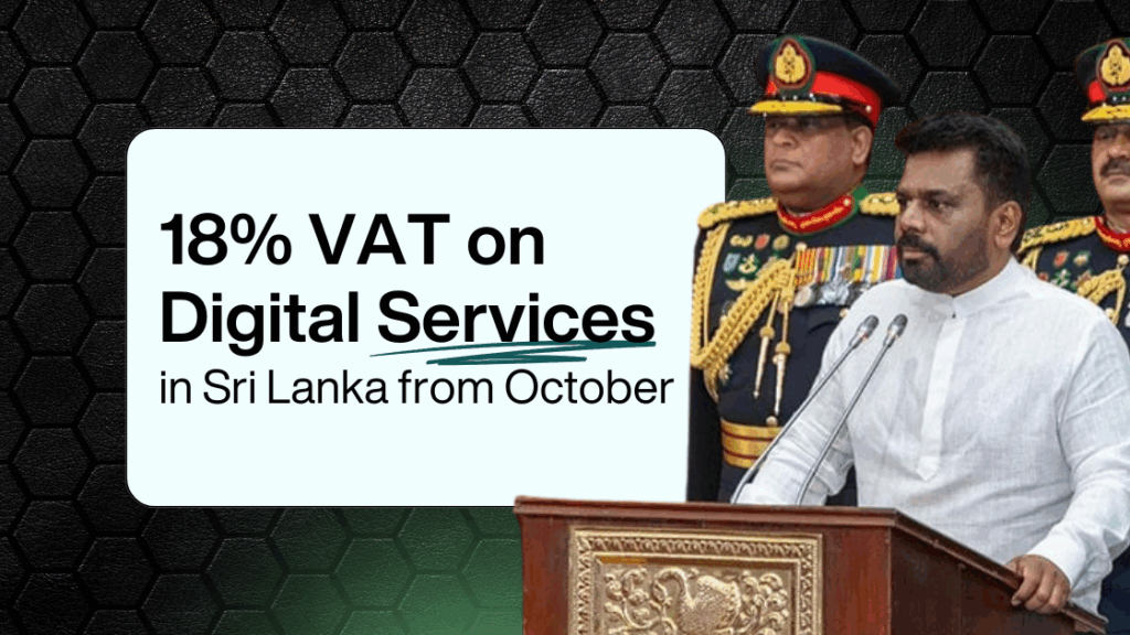 18% VAT on Digital Services in Sri Lanka