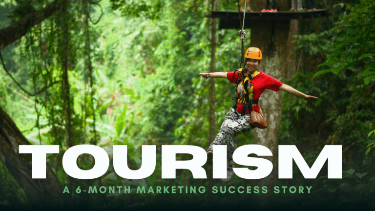 Veloz Marketing Showcasing the ROI case study their recent Tourism sector